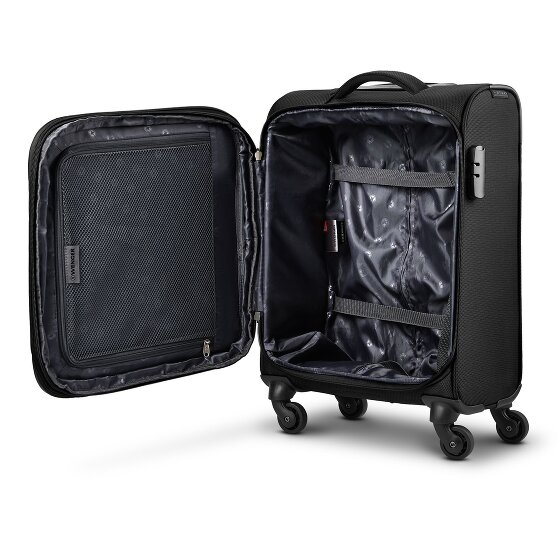 Wenger Beaumont 4 ruedas Carro de la cabina S 54 cm con pliegue de expansión