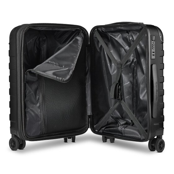 Tonino Lamborghini Milano 4 ruedas Trolley de cabina S 54 cm Con fuelle expandible