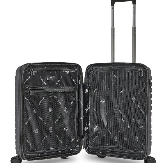 Pactastic Collection 04 THE CABIN + 4 ruedas Trolley de cabina S 55 cm Con fuelle expandible