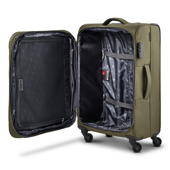Wenger Beaumont 4 ruedas Carrito M 67 cm con pliegue de expansión