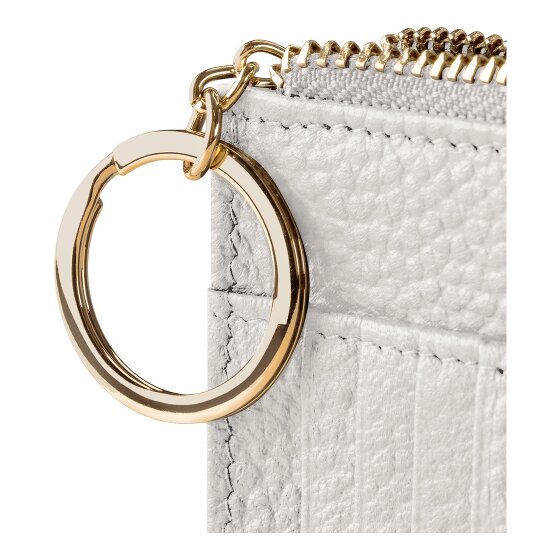 Lazarotti Estuche para llaves de piel Bolonia 11,5 cm con compartimento para etiqueta de aire