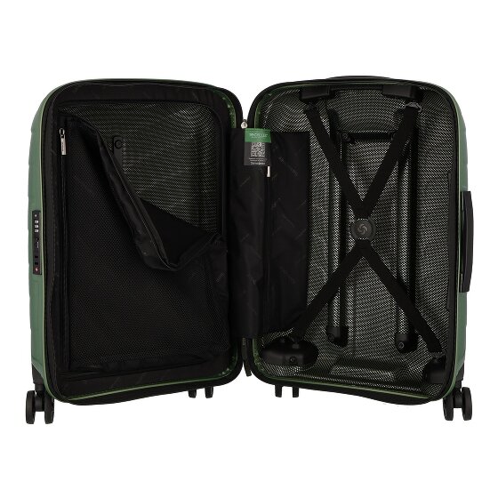 Samsonite Attrix 4 ruedas Carro de la cabina 55 cm con pliegue de expansión