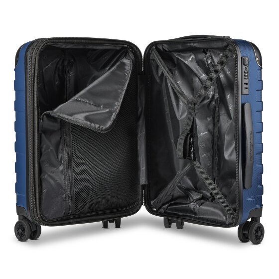 Tonino Lamborghini Milano 4 ruedas Trolley de cabina S 54 cm Con fuelle expandible