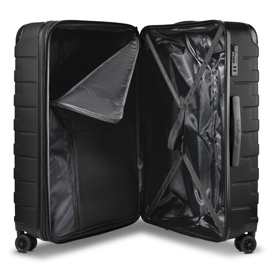 Tonino Lamborghini Tonino Lamborghini Milano Trolley 3-SET con pliegue extensible y Maleta XL