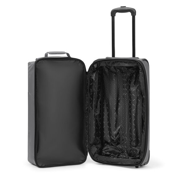 Redolz Duffle Essentials MEDIUM EXP. 2 ruedas Bolsa de viaje S 55 cm con pliegue de expansión