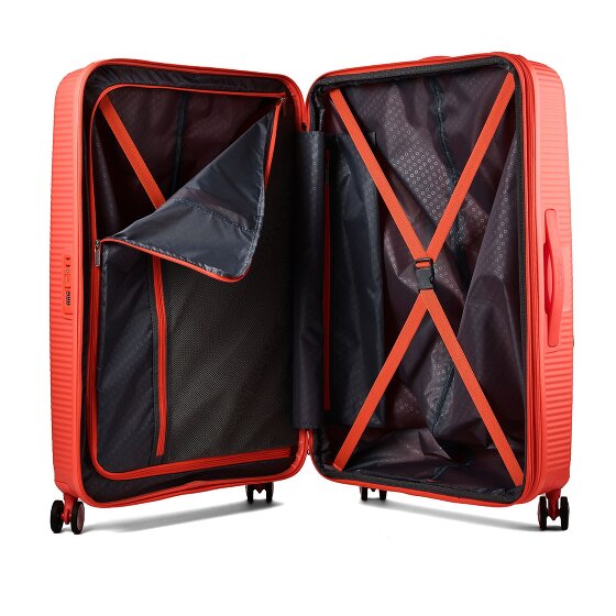 American Tourister Soundbox 4 ruedas Carrito 77 cm con pliegue de expansión