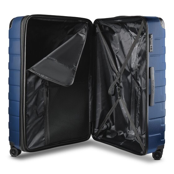 Tonino Lamborghini Trolley Milano de 4 ruedas XL 83 cm tamaño especial con pliegue extensible