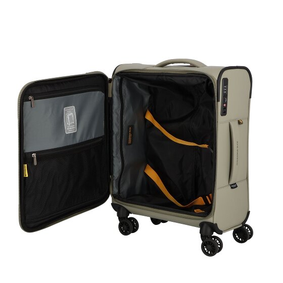 Mandarina Duck Eco Coated 4 ruedas Carro de la cabina S 55 cm