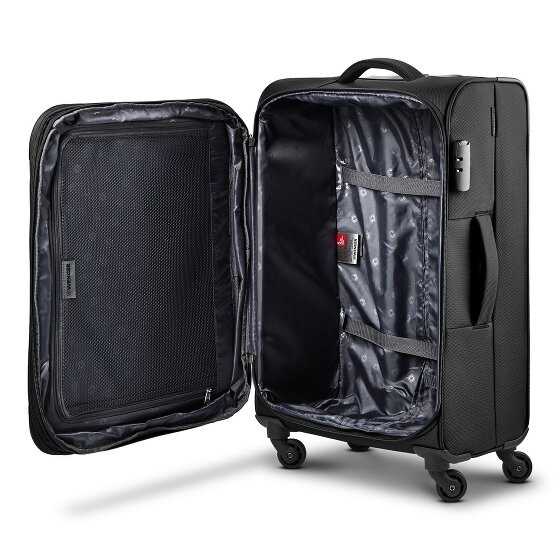 Wenger Beaumont 4 ruedas Carrito M 67 cm con pliegue de expansión