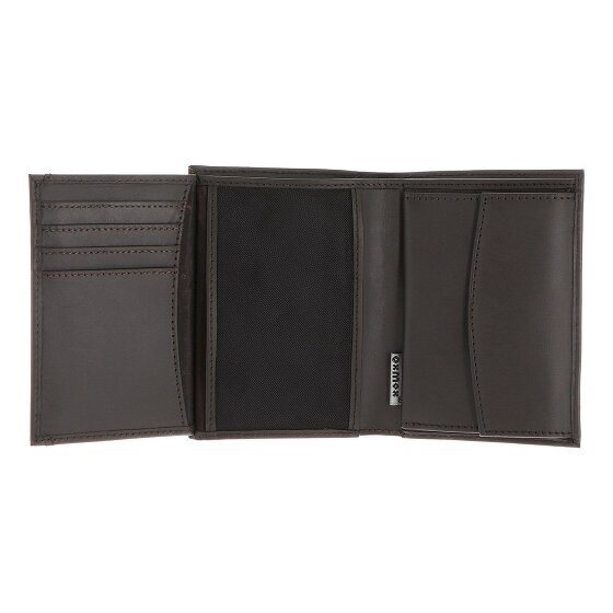oxmox Leather Cartera Bloqueo RFID Piel natural 10 cm