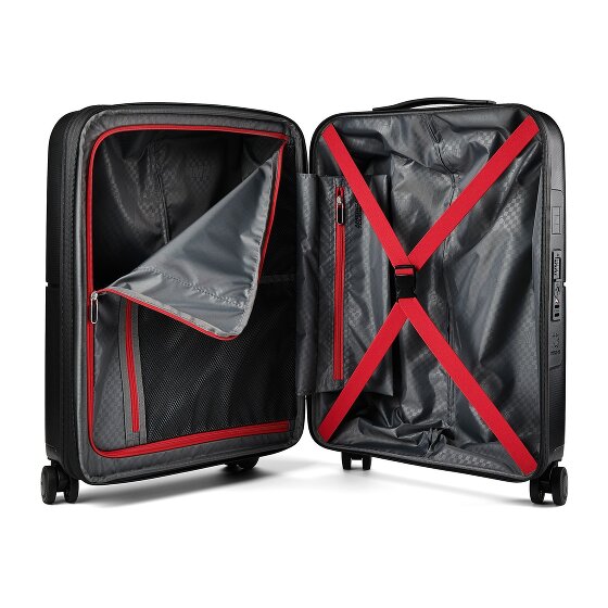 American Tourister Dashpop Disney 4 ruedas Carro de la cabina 55 cm con pliegue de expansión