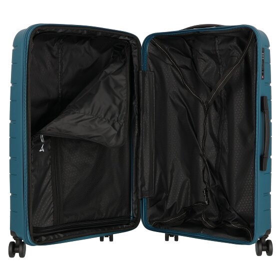 Polestream Strz by Asteroid 4 ruedas Carrito L 74 cm con pliegue de expansión