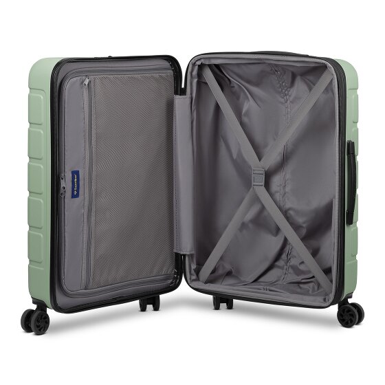 Saxoline Miami 4 ruedas Carrito M 65 cm con pliegue de expansión