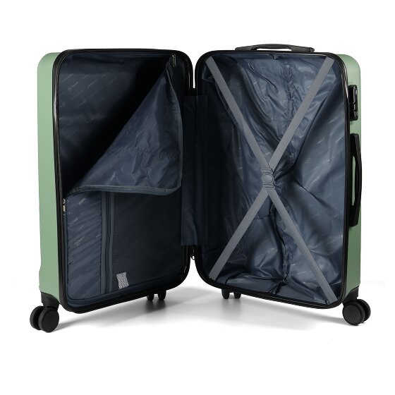 Benzi 5739 4 ruedas Juego de maletas 3 piezas