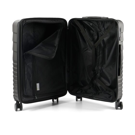 Cocoono Larnaka 4 ruedas Juego de maletas 3 piezas con pliegue de expansión