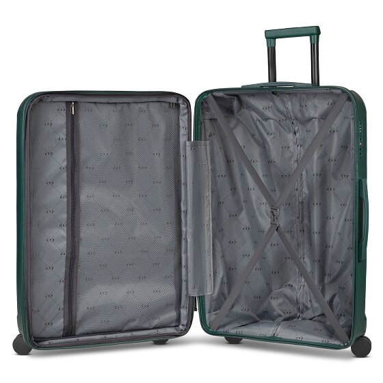 d&n South Dakota 4 ruedas Carrito L 76 cm con pliegue de expansión