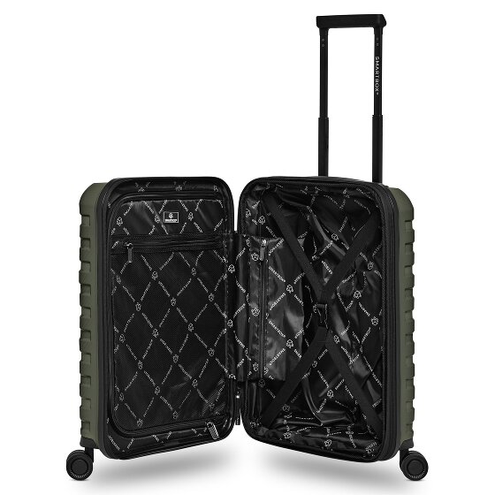 Smartbox Edition 01 4 ruedas Carro de la cabina 55 cm con pliegue de expansión