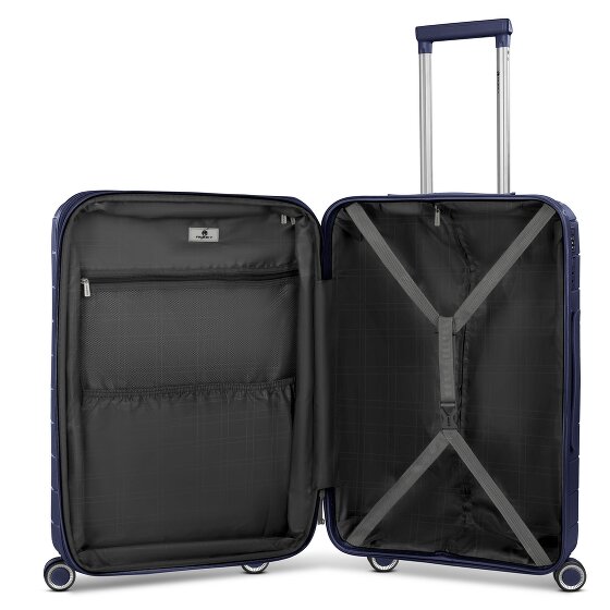 Franky London 4 ruedas Carrito M 65 cm con pliegue de expansión