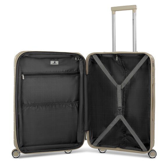 Franky London 4 ruedas Carrito M 65 cm con pliegue de expansión