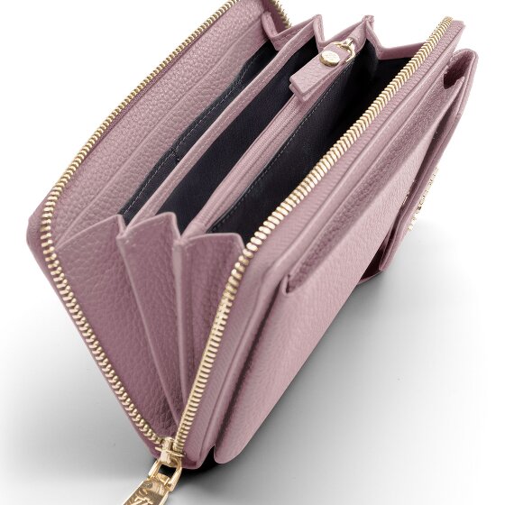 Lazarotti Bologna Cartera de piel con cremallera Funda para teléfono móvil Piel 19 cm