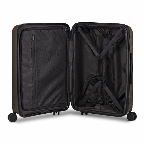 d&n Toronto 4 ruedas Carrito M 65 cm con pliegue de expansión