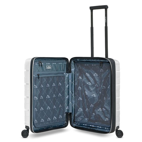 Bergpfeil Travel 4 ruedas Carro de la cabina 55 cm Compartimento para el portátil con pliegue de expansión