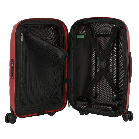 Samsonite Attrix 4 ruedas Carro de la cabina 55 cm con pliegue de expansión