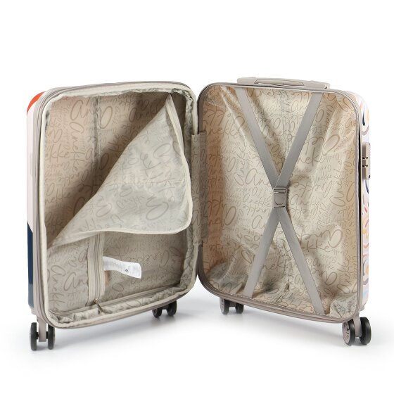 Anekke Eikon 4 ruedas Trolley de cabina 55 cm Con fuelle expandible