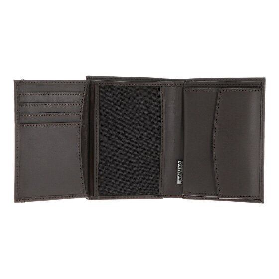 oxmox Leather Cartera Bloqueo RFID Piel natural 10 cm