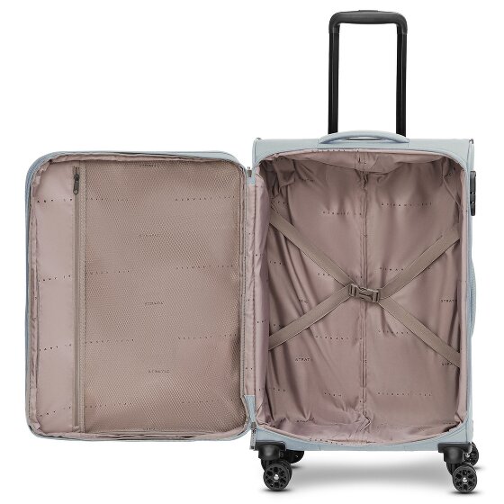 Stratic taska Trolley de 4 ruedas M 65 cm con pliegue extensible