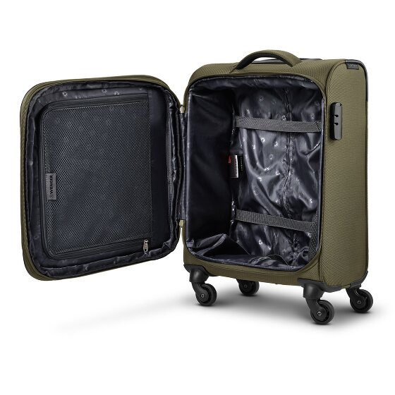 Wenger Beaumont 4 ruedas Carro de la cabina S 54 cm con pliegue de expansión