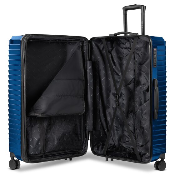 Redolz Essentials 18 4 ruedas Juego de maletas 3 piezas con pliegue de expansión