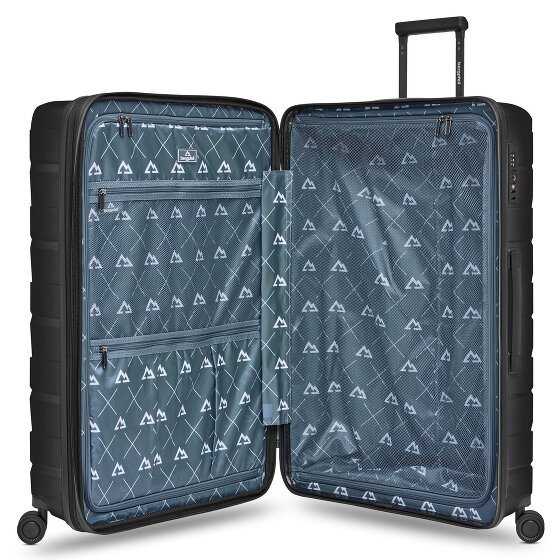 Bergpfeil Trolley de viaje de 4 ruedas L 75 cm con pliegue de expansión