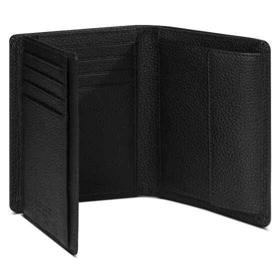 Redolz Cartera Leather Essentials HF de piel RFID desplegable de 9,5 cm