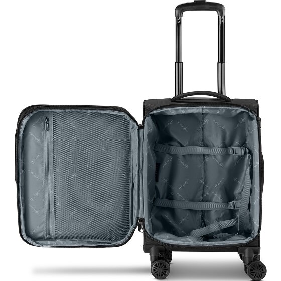 bugatti Valencia Soft 4 ruedas Trolley de cabina S 55 cm Con fuelle expandible