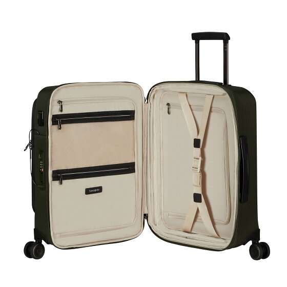 Samsonite Splendix 4 ruedas Carro de la cabina 55 cm con pliegue de expansión