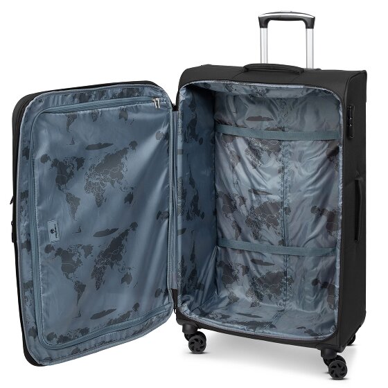 Franky Melbourne 3.0 Trolley de 4 ruedas 79 cm con pliegue de expansión