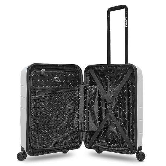Redolz Trolley de cabina Essentials 17 de 4 ruedas Compartimento para portátil con bolsillo blando de 55 cm