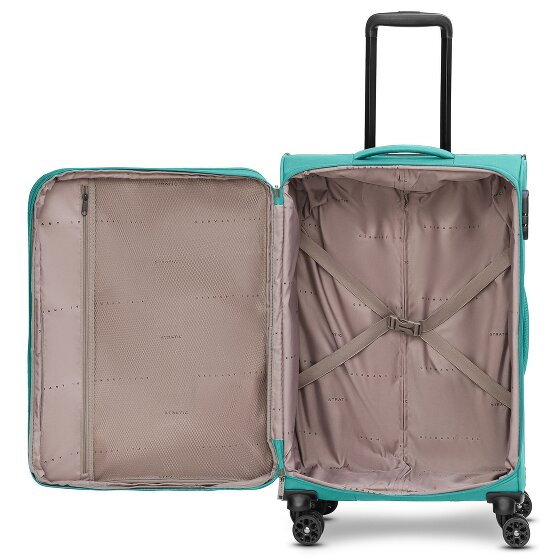 Stratic taska Trolley de 4 ruedas M 65 cm con pliegue extensible