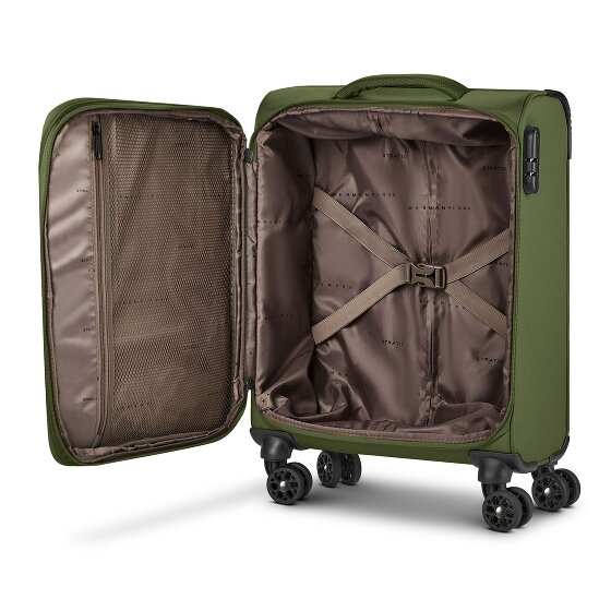 Stratic taska 4 ruedas Maletas de cabina S 55 cm Con asa expansible