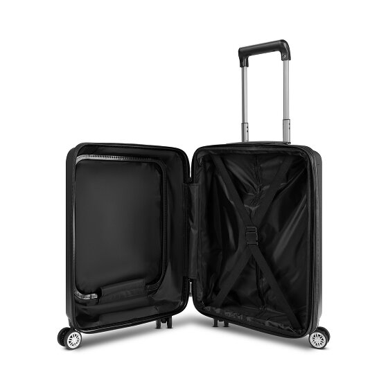 Bric's Cervia 2.0 4 ruedas Carro de la cabina S 55 cm Compartimento para el portátil con pliegue de expansión