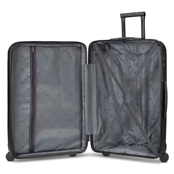 d&n South Dakota 4 ruedas Carrito L 76 cm con pliegue de expansión