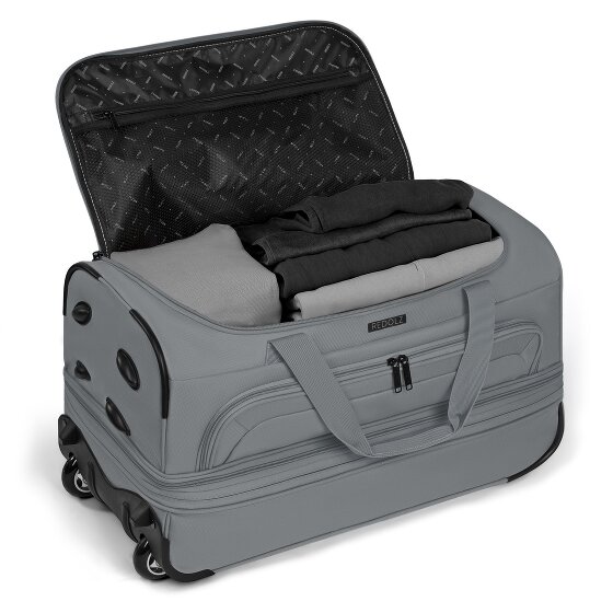 Redolz Bolsa de viaje Duffle Essentials de 2 ruedas 55 cm M con solapa de expansión
