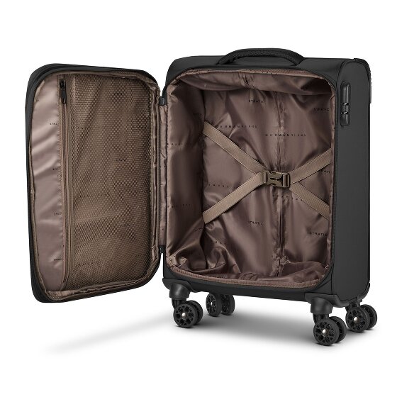 Stratic taska 4 ruedas Maletas de cabina S 55 cm Con asa expansible