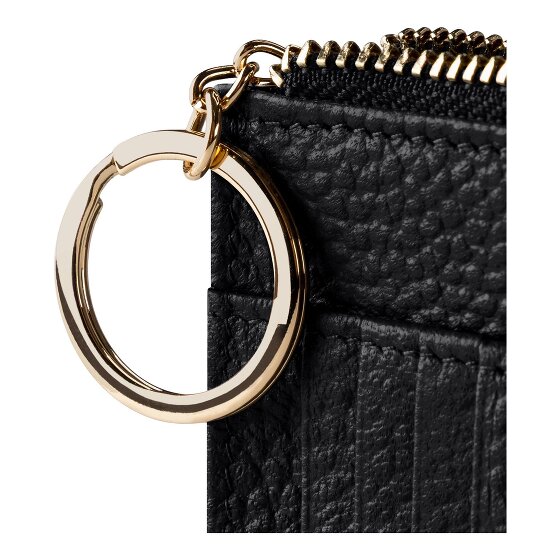 Lazarotti Estuche para llaves de piel Bolonia 11,5 cm con compartimento para etiqueta de aire