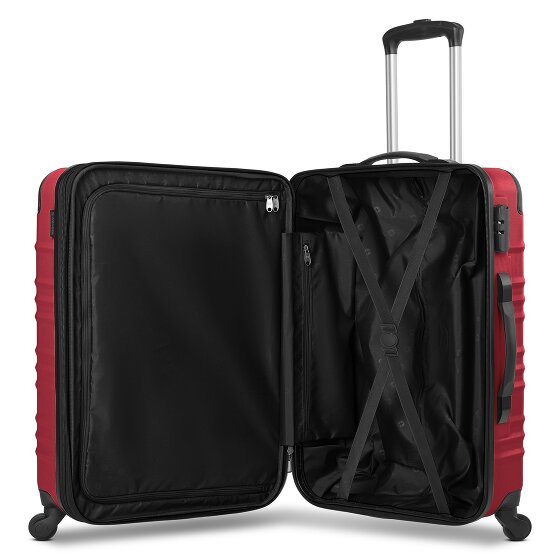 Wenger Amplar Evo 4 ruedas Juego de maletas 3 piezas con pliegue de expansión