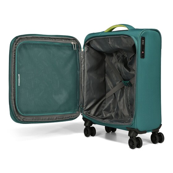 American Tourister Cloudrider 4 ruedas Carro de la cabina S 55 cm con pliegue de expansión