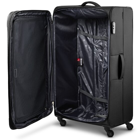 Wenger Trolley Beaumont de 4 ruedas XL, 87 cm, tamaño especial con fuelle expandible