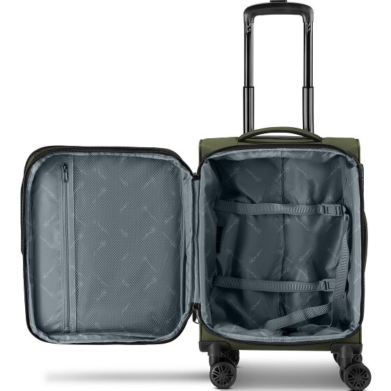 bugatti Valencia Soft 4 ruedas Trolley de cabina S 55 cm Con fuelle expandible