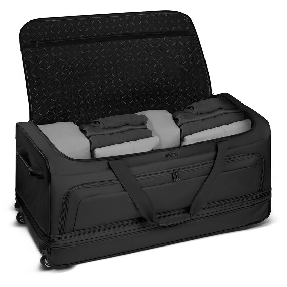 Redolz Bolsa de viaje Duffle Essentials de 2 ruedas 90 cm XXL con pliegue elástico de tamaño especial